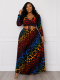 Dark Brown, Multi-colored GIRAFFE Set (Plus)
