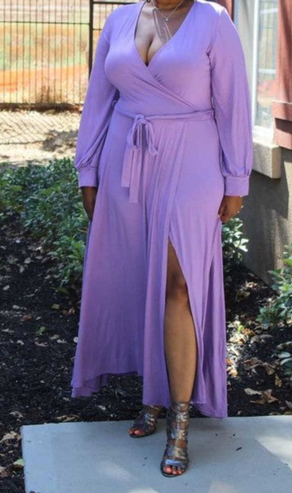 Maxivestido Pasión Púrpura