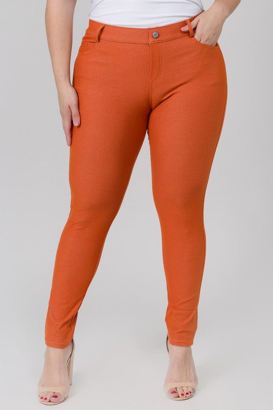 Leggings elásticos de talla grande